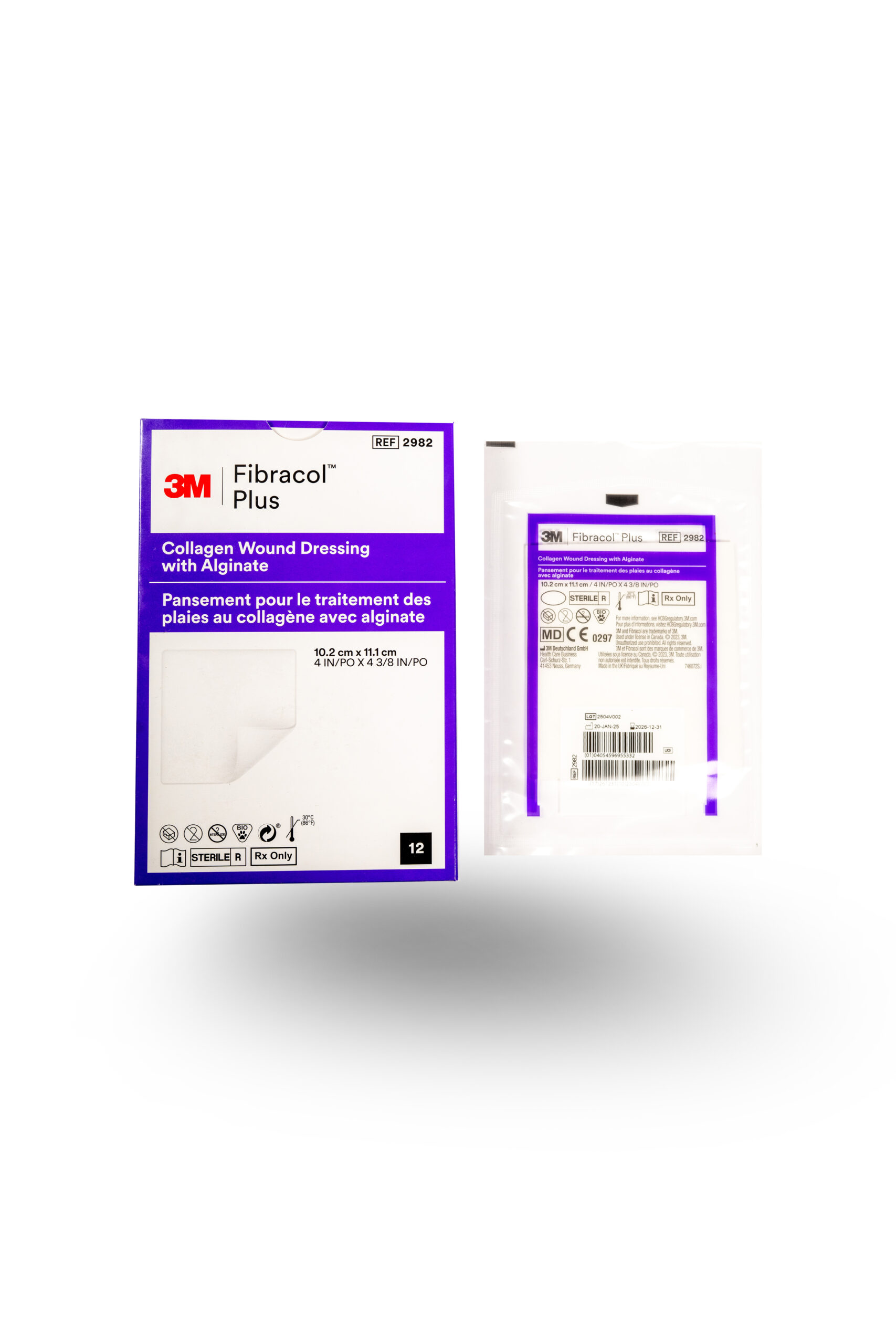 Fibracol Plus - 10.2 x 11.1cm - Imagen 3